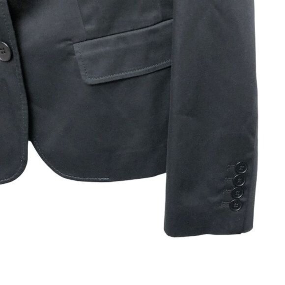 Talbots Textured Sateen Office Classic Blazer | 2 - Picture 4 of 6